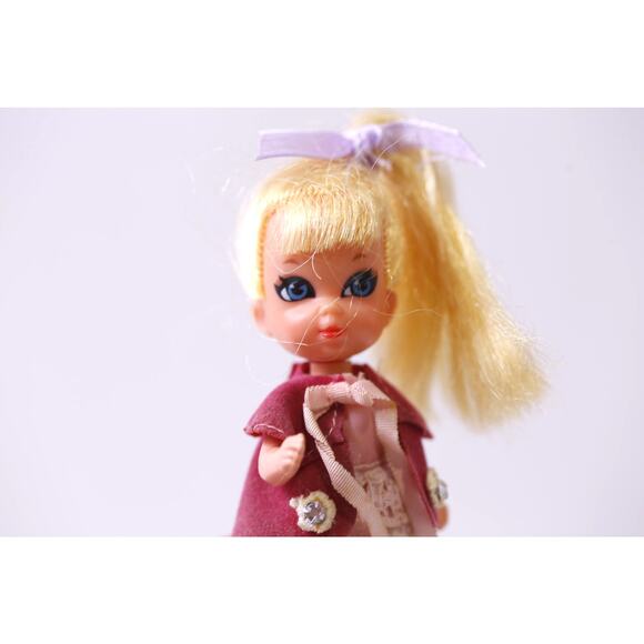 1960s, Liddle Kiddles, Slipsy Sliddle, Skediddle, Doll, Mattel, ~ 250929-WH 764 - Picture 2 of 4